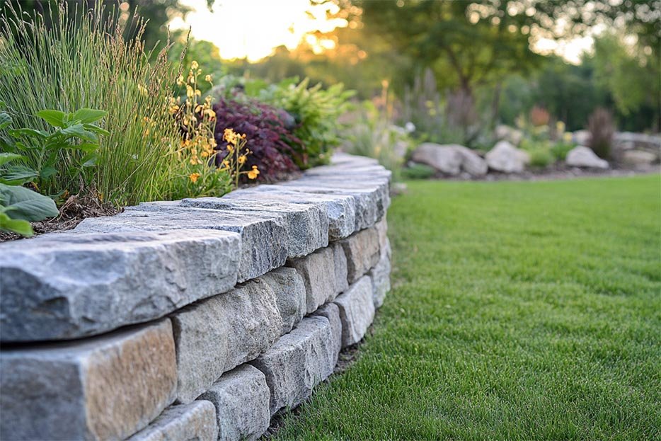 Retention Wall Stones 2
